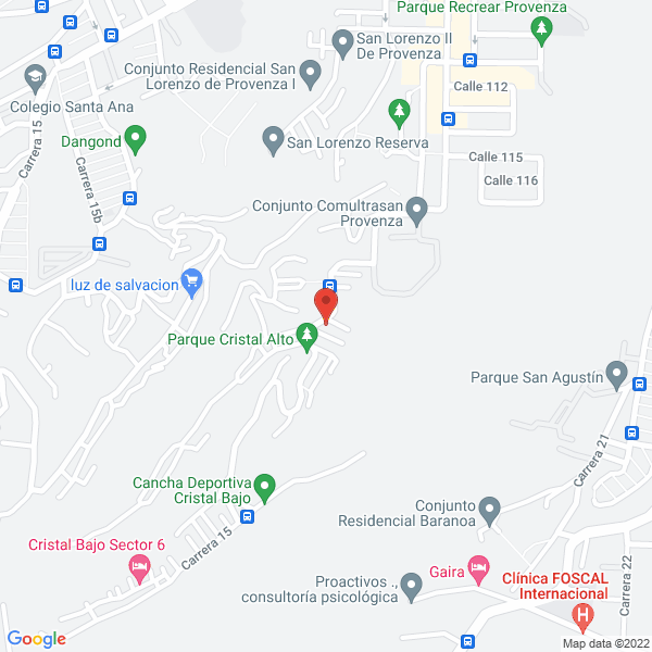 Map of Camaras Aese Security