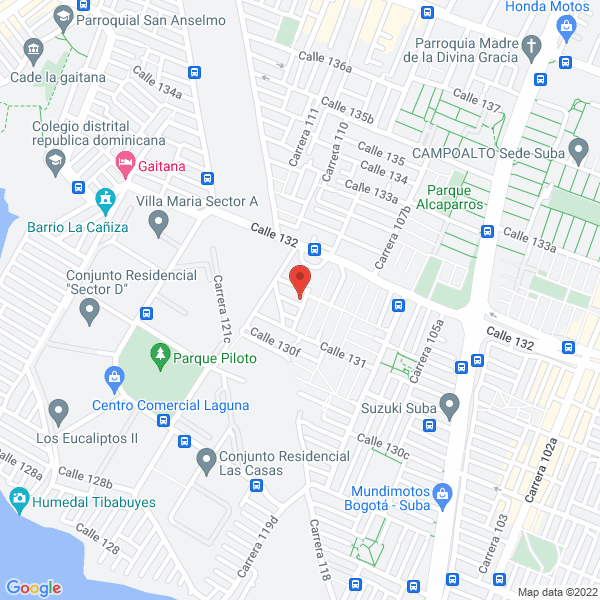 Map of Gutiérrez Rojas Job Sebastián