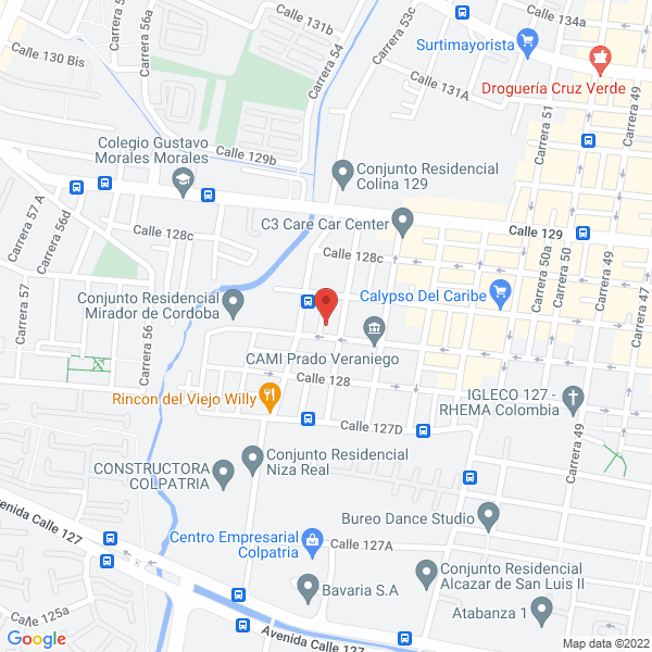 Map of Stilos Colombia