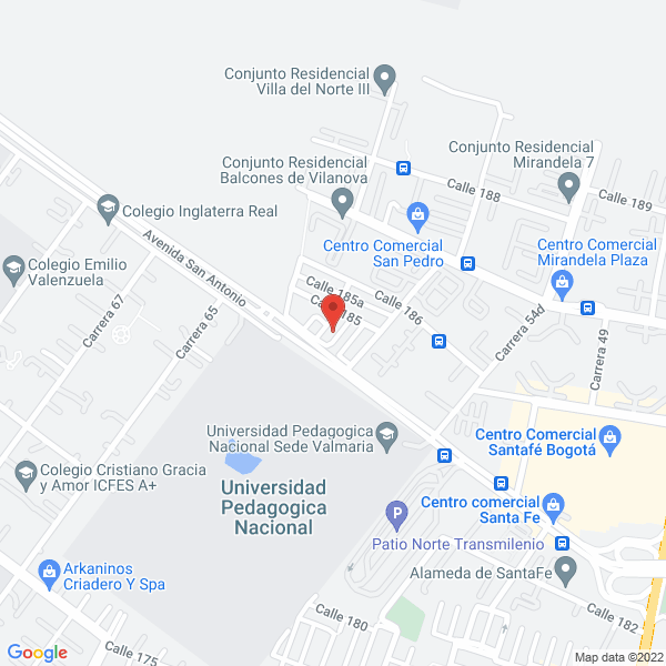 Map of Grupo Colfood S.A.S