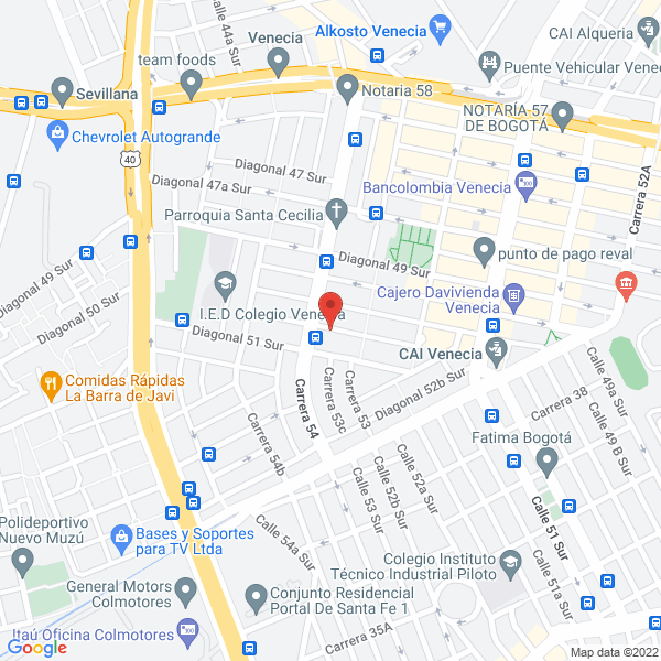 Map of Papachos Expression