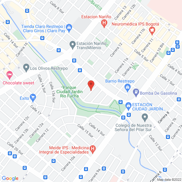 Map of Gonzalo Ovalle Useche
