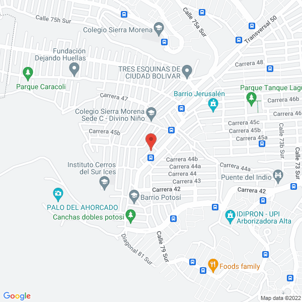 Map of Mi Comandante