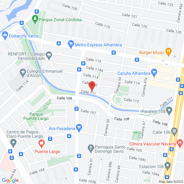 Map of Ingenieros Constructores S.A.S
