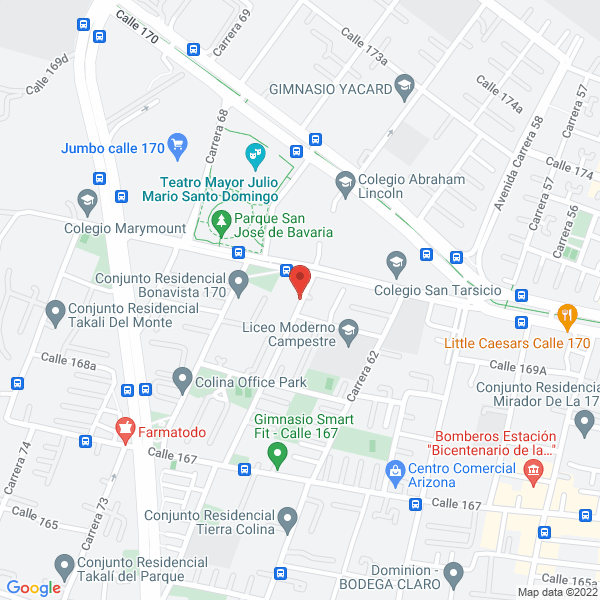 Map of Ferremilenium Ltda.
