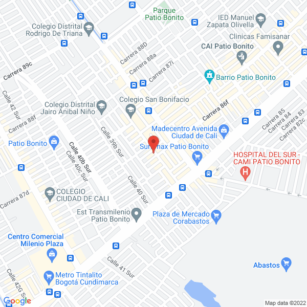 Map of La Tijera Mágica Peluquería