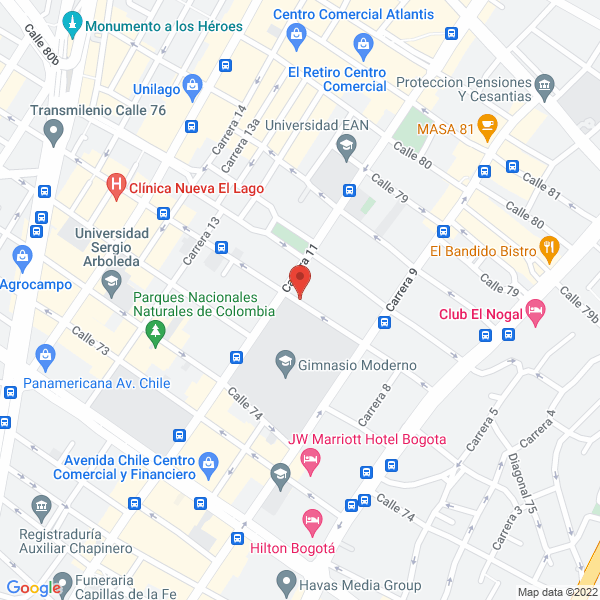 Map of Ici S.A.S.