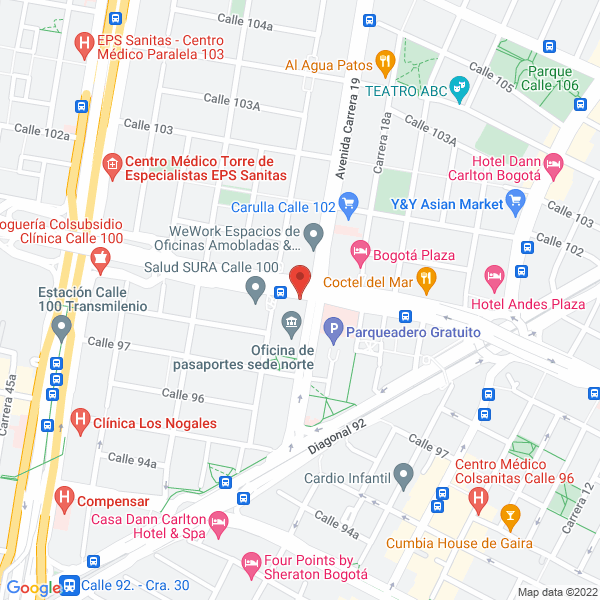 Map of Integrated Measurement Services And Consultancy S.A.S.