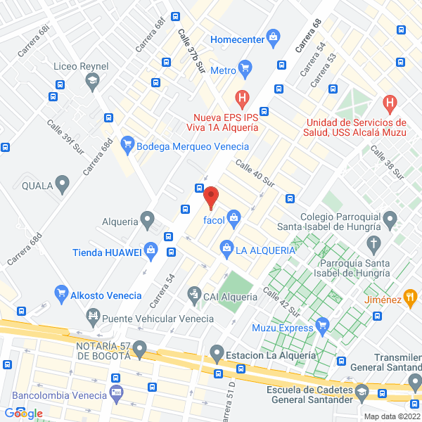Map of Kaxon Sports S.A.S.