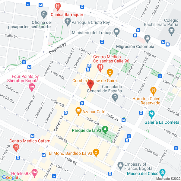 Map of Latam Capital Colombia S.A.S.