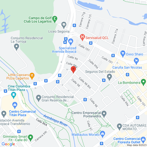 Map of Logistica Tecnologia Y Servicios N Y P S.A.S.