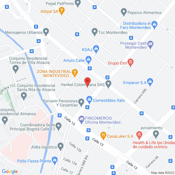 Map of Manufacturas Procon S.A.S.