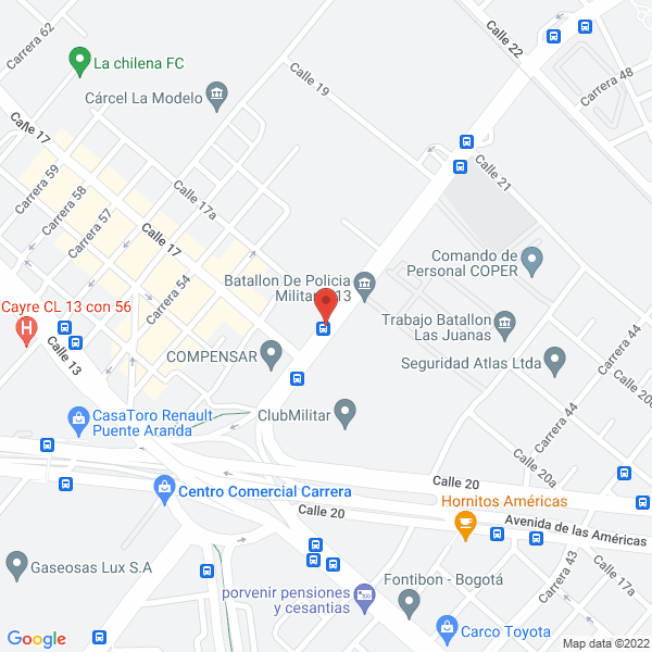 Map of Mase S.A.S.