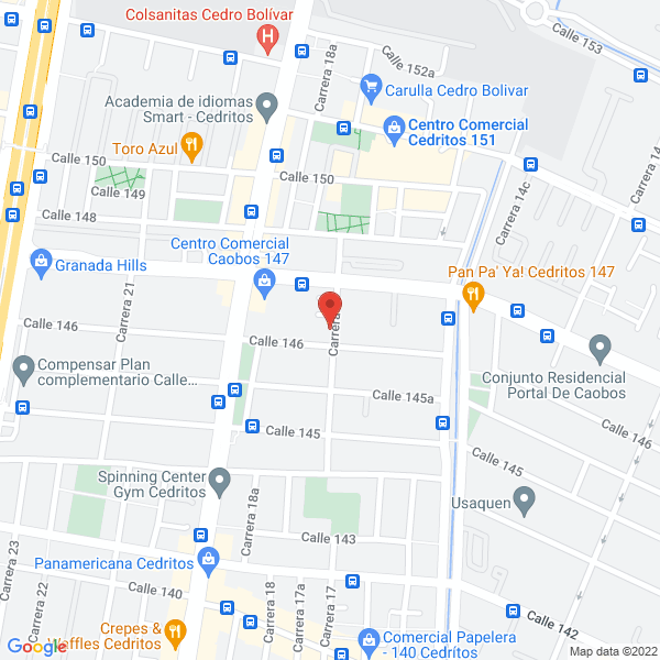 Map of Mundo Virtual Online S.A.S.