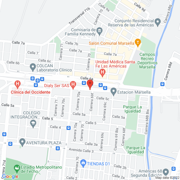 Map of Nic Limpieza S.A.S.