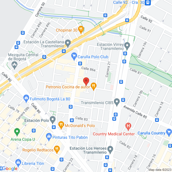 Map of Organizacion Victor Hugo Dorado Villanueva S.A.S.