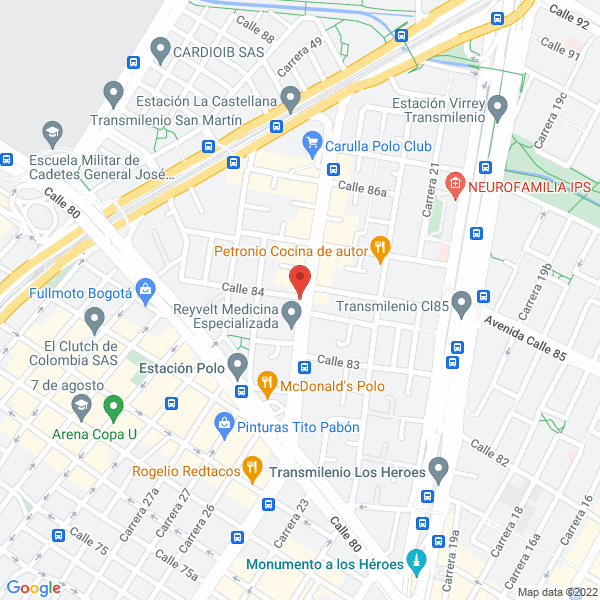 Map of Oyeja S.A.S.