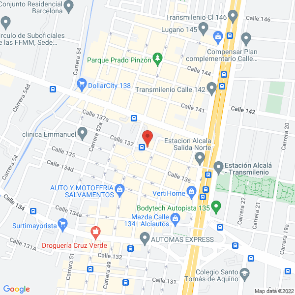 Map of Quintarueda S.A.S.
