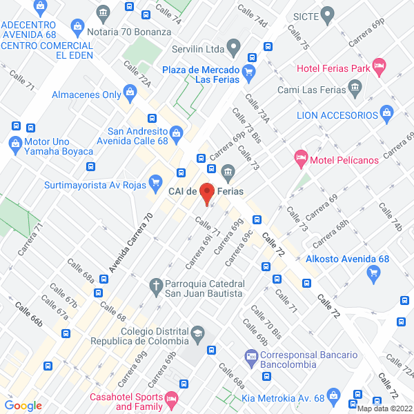 Map of Taller Digital Jc S.A.S.