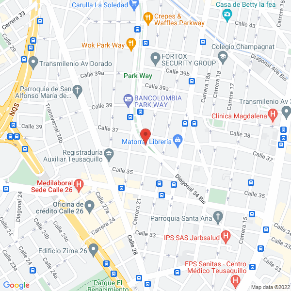 Map of Luis Alfredo Casas Hernandez