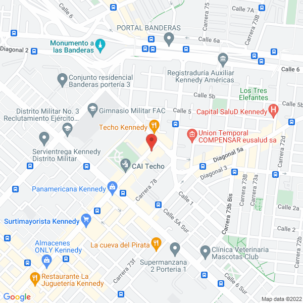 Map of Leonardo Chacon Guevara