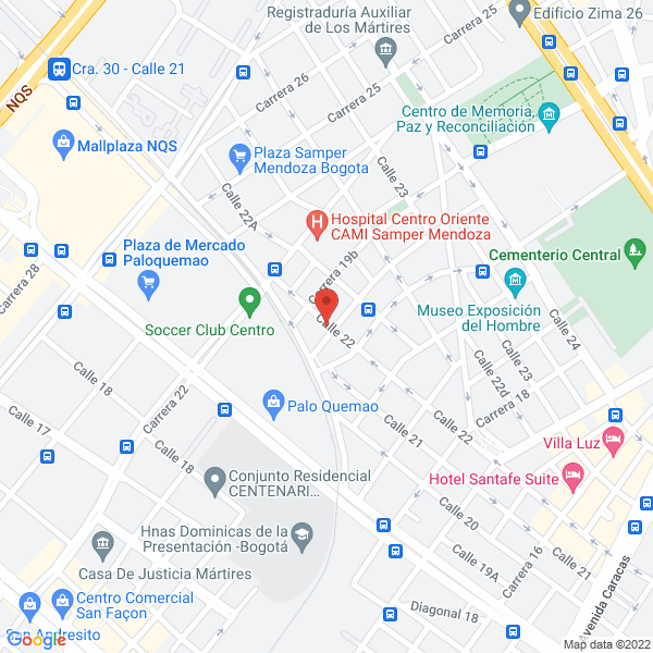 Map of Eduard Conde Monroy