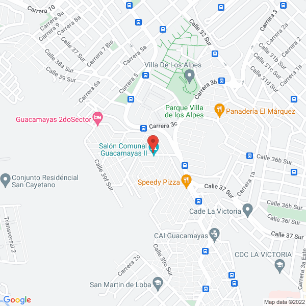 Map of Maria Santos Corredor De Aldana