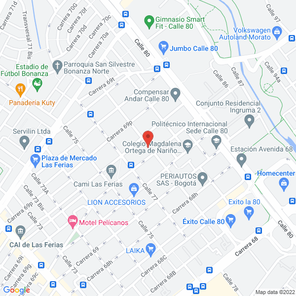 Map of Macropan S L