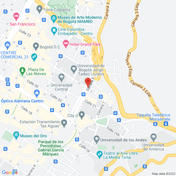 Map of Blanca Helena Diaz Diaz