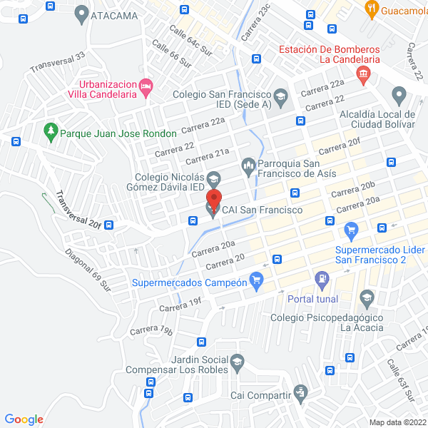 Map of Casa Comercial El Libertador