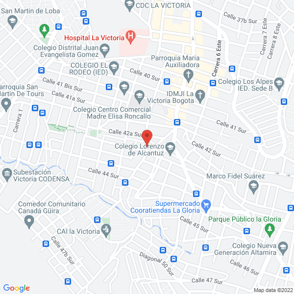 Map of Casa Comercial Compramas