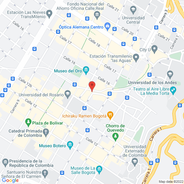 Map of Luz Emily Villarreal Gaitan