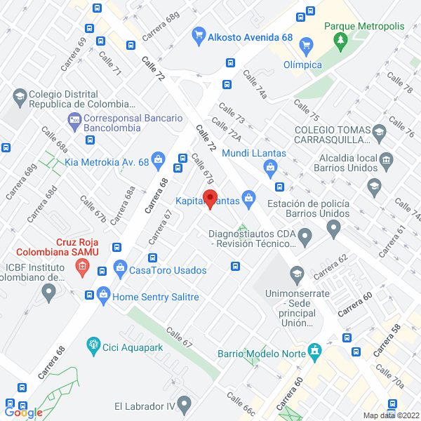 Map of Adelsa Ltda