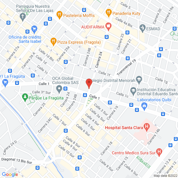 Map of Factory Publicidad
