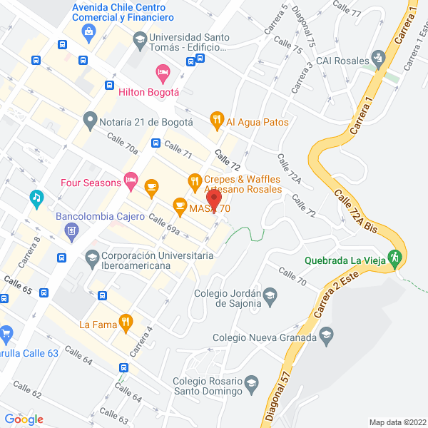 Map of Turbinas Solar De Colombia S.A.