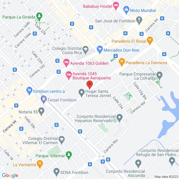 Map of Ferreléctricos La 97 G