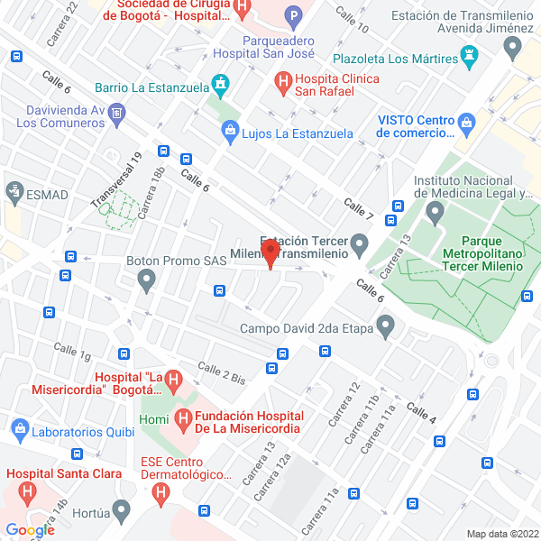 Map of Repuestos Valbuena
