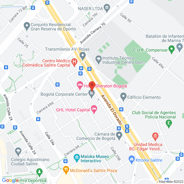 Map of Soluciones Practicas De Ingenieria Sopraing S.A.S. Con Sigla Sopraing S.A.S.