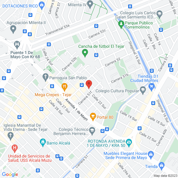 Map of Construarevalo