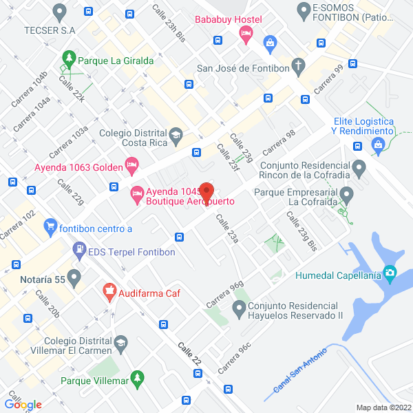 Map of Inversiones Santo & Leña