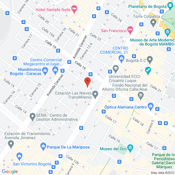 Map of Atys Telefonía