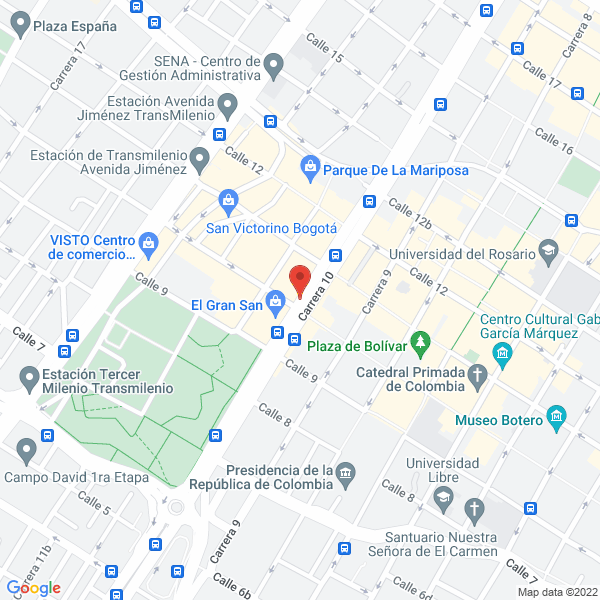 Map of Comercializadora Abardo S.A.S