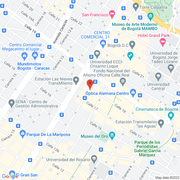 Map of Company Nt S.A.S
