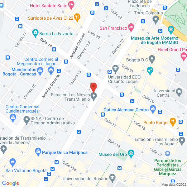 Map of Csc Conectividad S.A.S