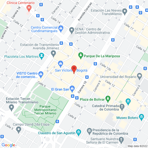 Map of Sin Límites Nt