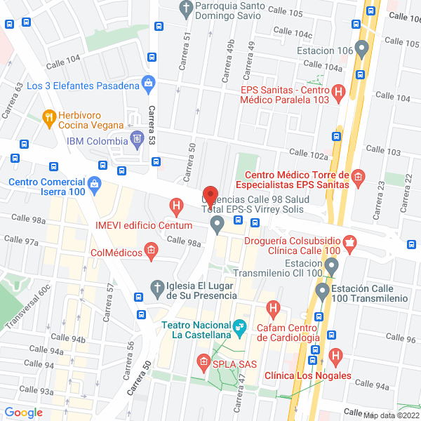 Map of A Y C Servialar S.A.S.