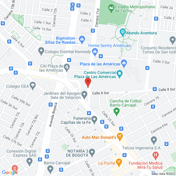 Map of Abril