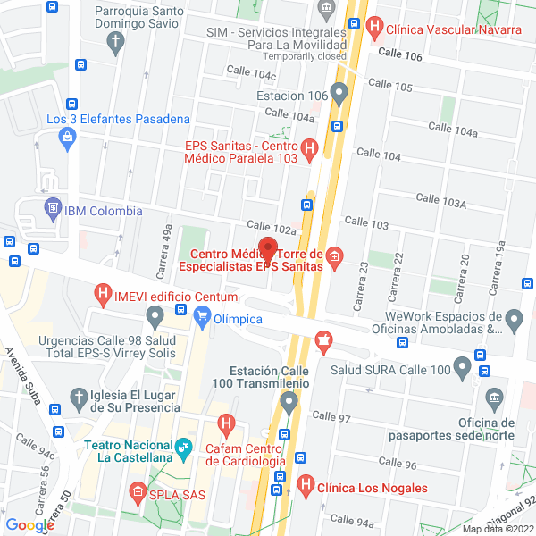 Map of Abundancia Sin Fronteras SRL