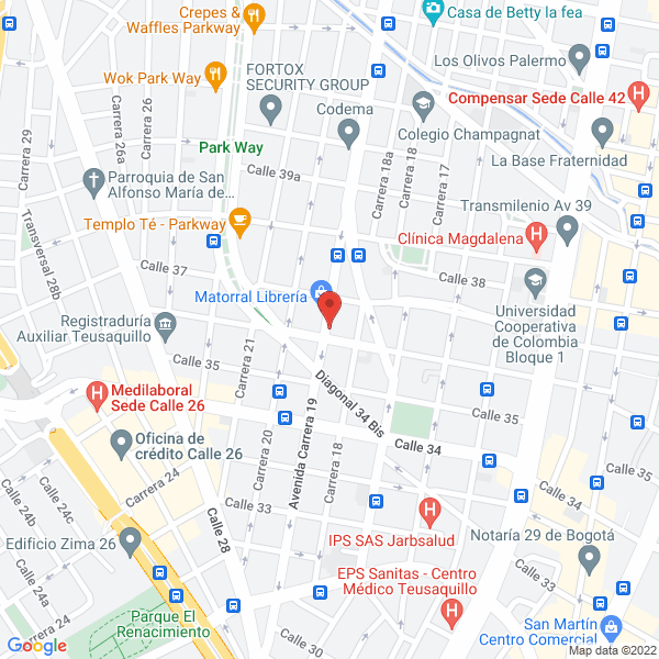 Map of Academia Auto Aaa