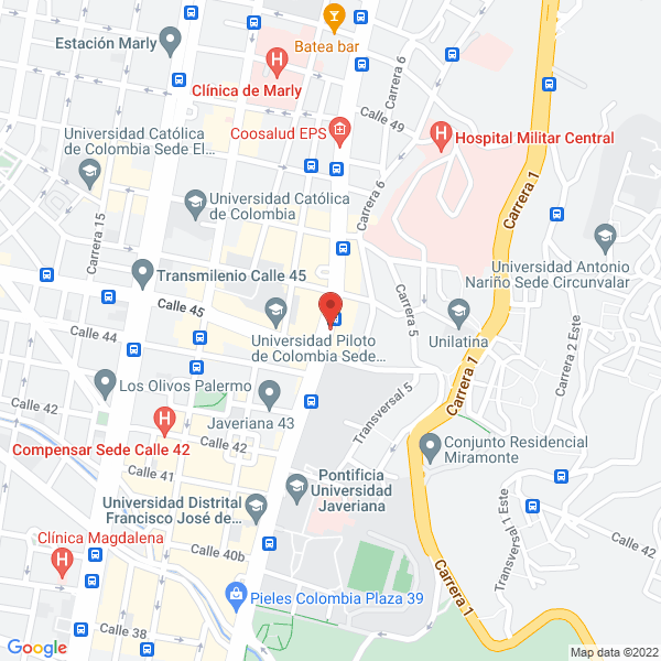 Map of Abc De La Camiseta